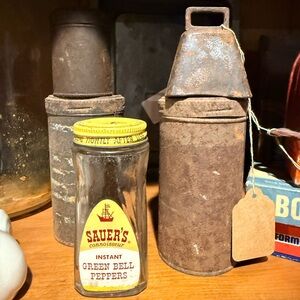 Vintage rusty set of 5